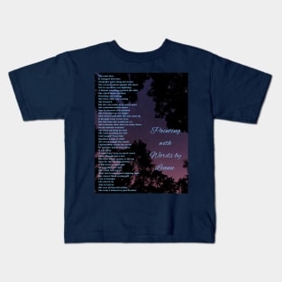 The Wind Blew Kids T-Shirt